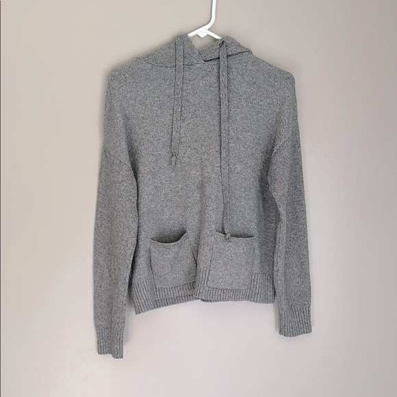 Loft Bobble Cable Hoodie Sweater - Picture 1 of 3